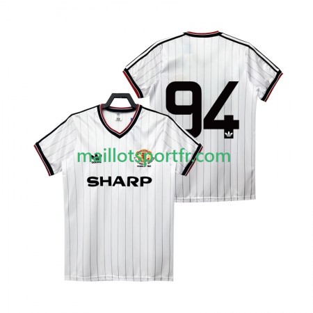 Maillot de Foot Manchester United 94 1983 1984 Retro Exterieur